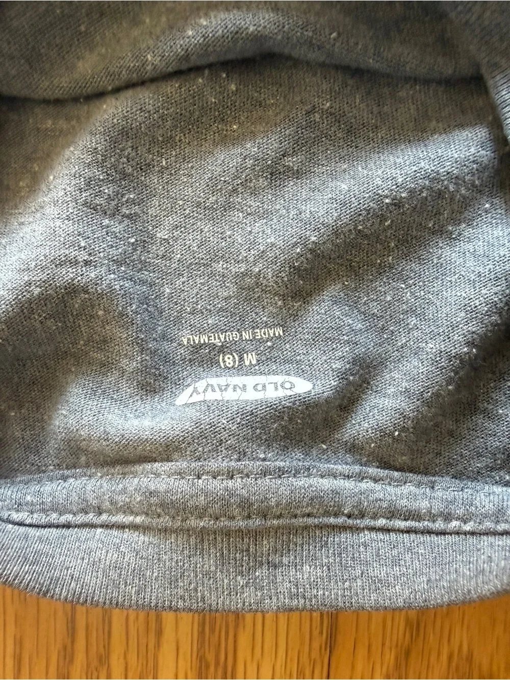 🟢3/$15 🦈 Old Navy Boys Gray Great White Shark Anatomy Graphic Tee
